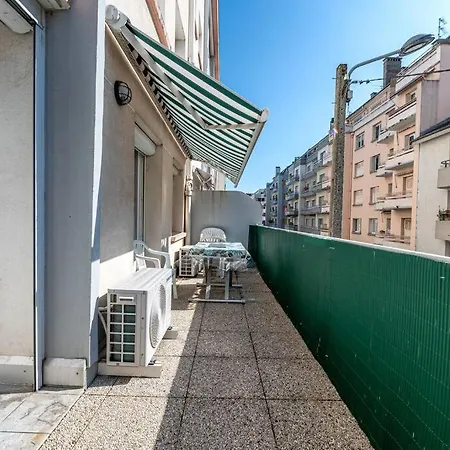 Proche Gem Et Gare: 3 Chambres-clim-balcon-wifi